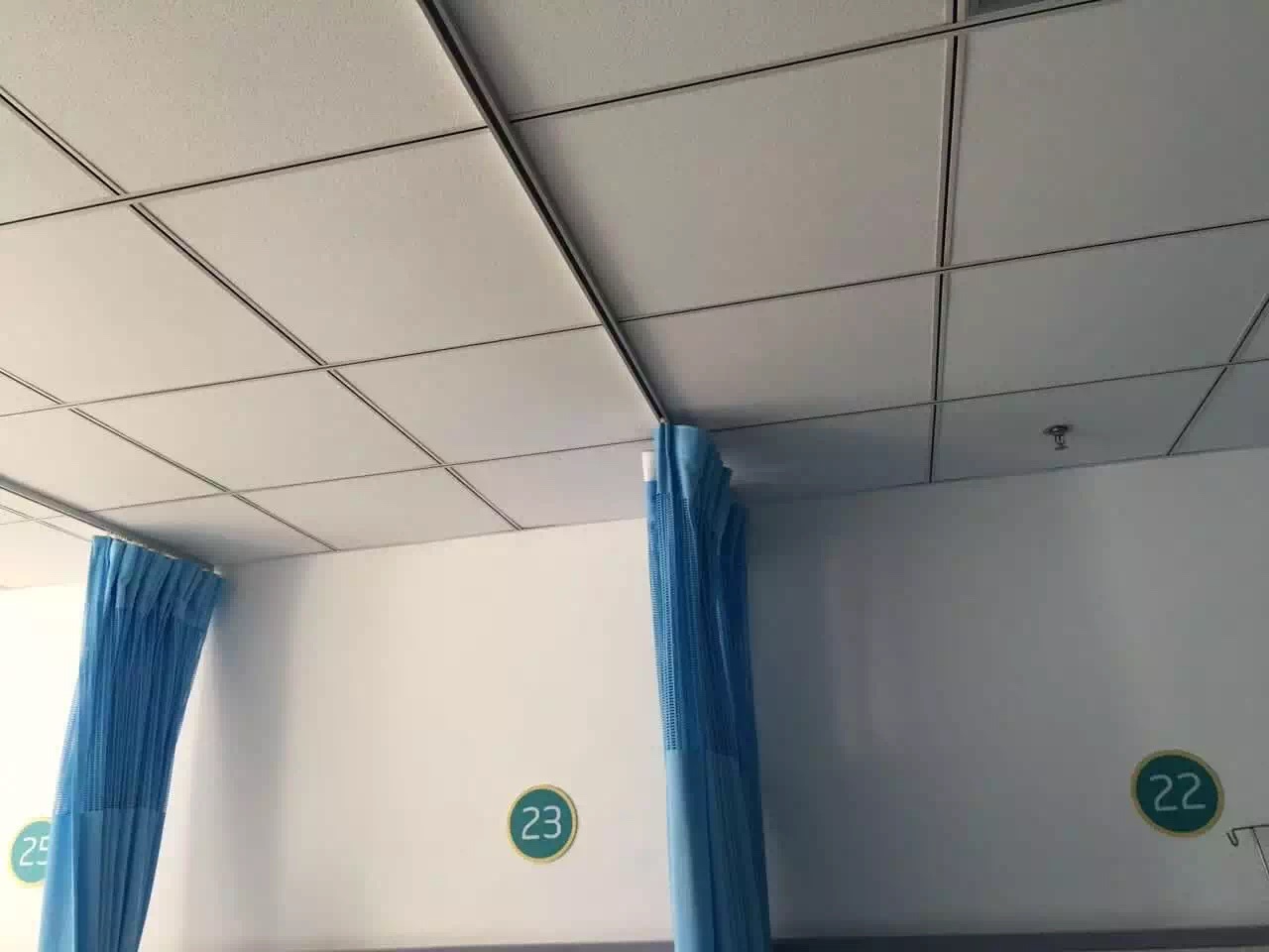 【甘肅天水】客戶選擇藍(lán)品盾病房隔簾布及軌道搭配使用