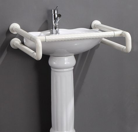 衛生間臺盆加殘疾人扶手