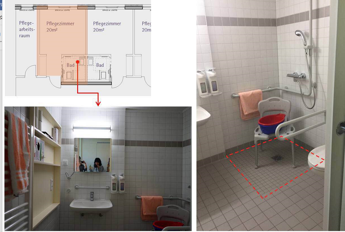 養老院臥室及衛生間扶手