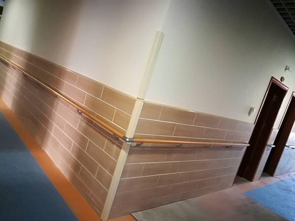 無障礙通道防腐木扶手 無障礙通道防腐木扶手