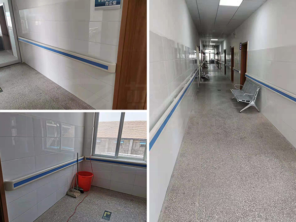 河南范縣王樓鎮人民醫院案例圖/充滿了穩穩的整潔感!【藍品盾】 河南范縣王樓鎮人民醫院案例圖/充滿了穩穩的整潔感!【藍品盾】